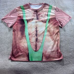 Men's Sling Swimsuit T-shirt Size XXXL